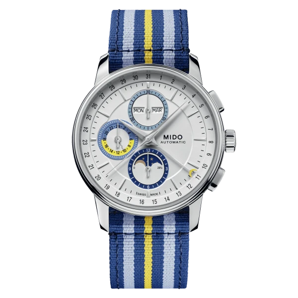 Mido Baroncelli Chronograph Moonphase M027.625.17.031.00 men's watch
