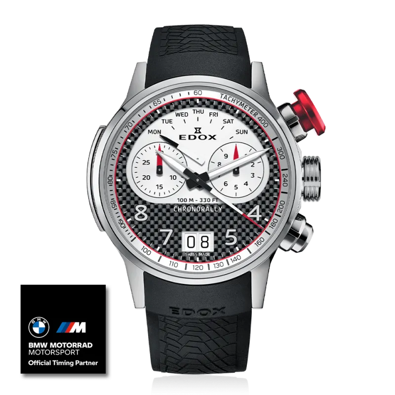 Edox Chronorally Limited Edition Men's Watch 38003-TINR-CANBR