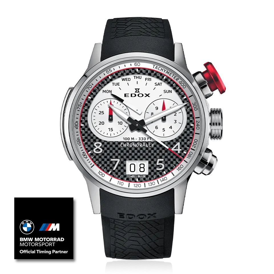 Edox Chronorally Limited Edition Men's Watch 38003-TINR-CANBR