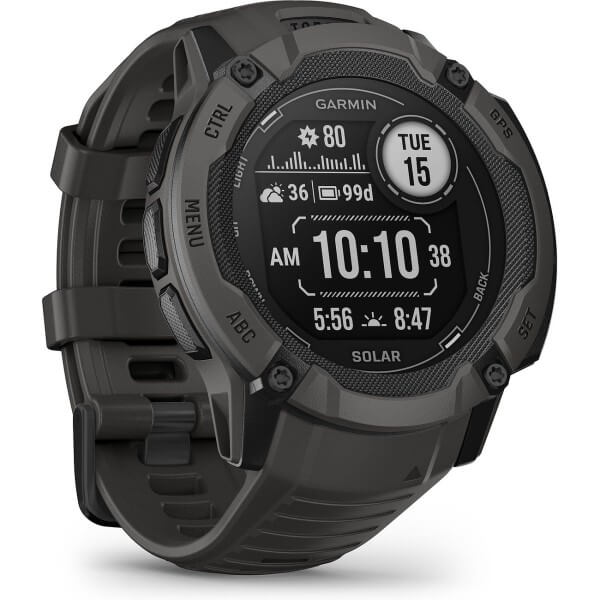 Garmin Instinct 2X Solar Graphite Men's Watch 010-02805-00