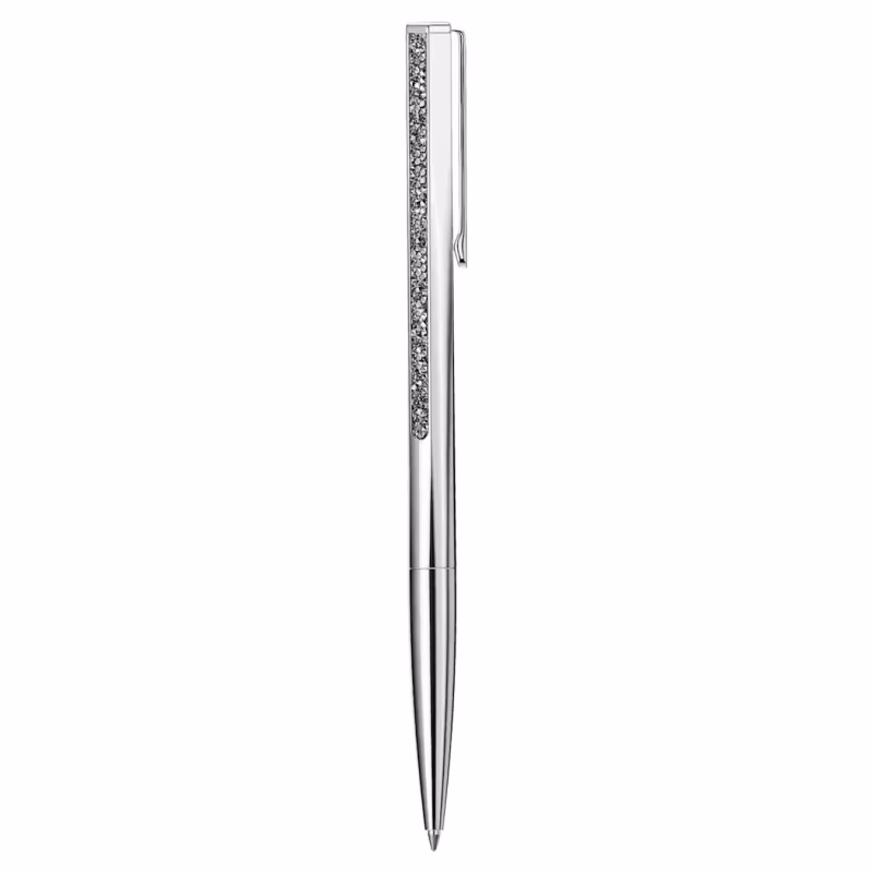 Swarovski Shimmer ballpoint pen, silver-colored, chrome-plated 5668056