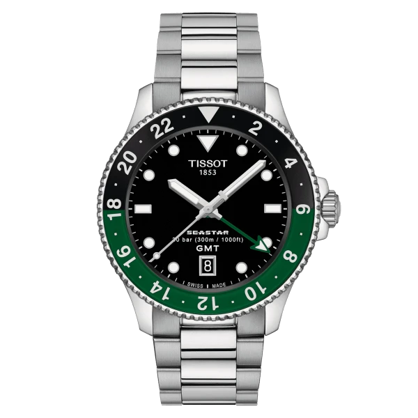 Tissot Seastar 1000 Quartz GMT Men's Watch T120.852.11.051.00