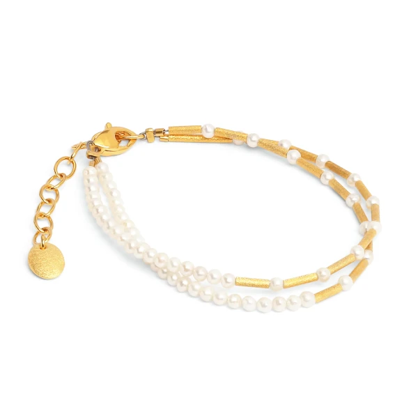 Bernd Wolf Clea bracelets freshwater pearls 925 sterling silver 82075656-V21