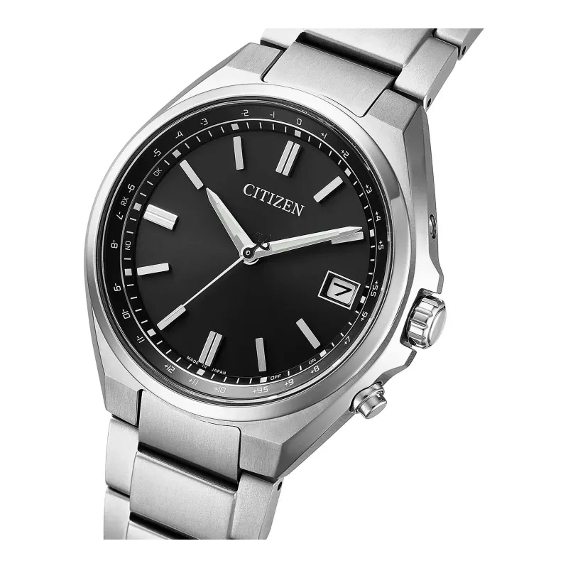 Citizen Eco-Drive Radio Controlled Super Titanium Black Men's Watch CB1160-55E