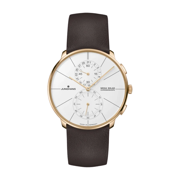 Junghans Meister Fine Chronoscope Mega Solar Men's Watch 059/7201.00