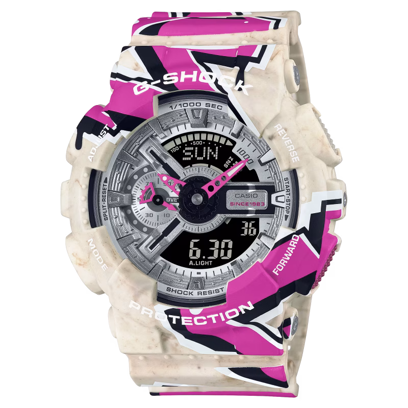 G-Shock Analog-Digital Street Spirit Series Men's Watch GA-110SS-1AER