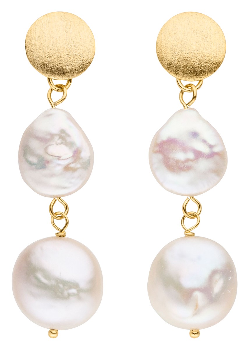 Adriana earrings with freshwater pearls F24