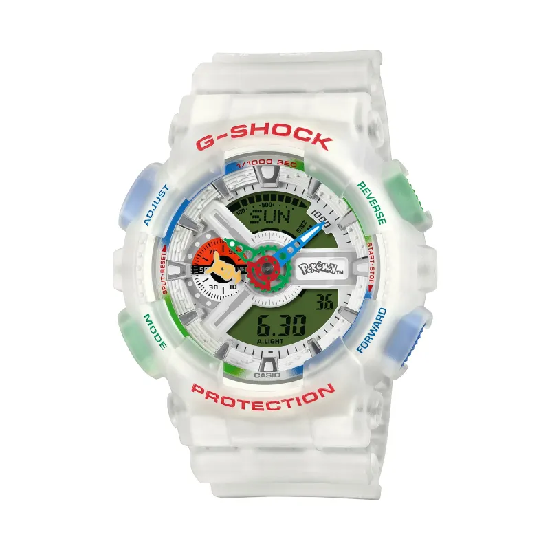 G-Shock ANALOG DIGITAL SERIES GA-110 Pokémon 30th Anniversary Mens Watch Men's Watch GA-110PKM-7AER