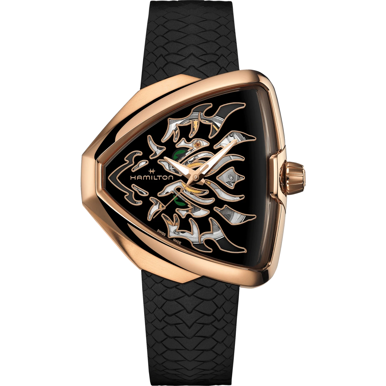 Hamilton Ventura Elvis80 Skeleton Automatic Men's Watch H24525332