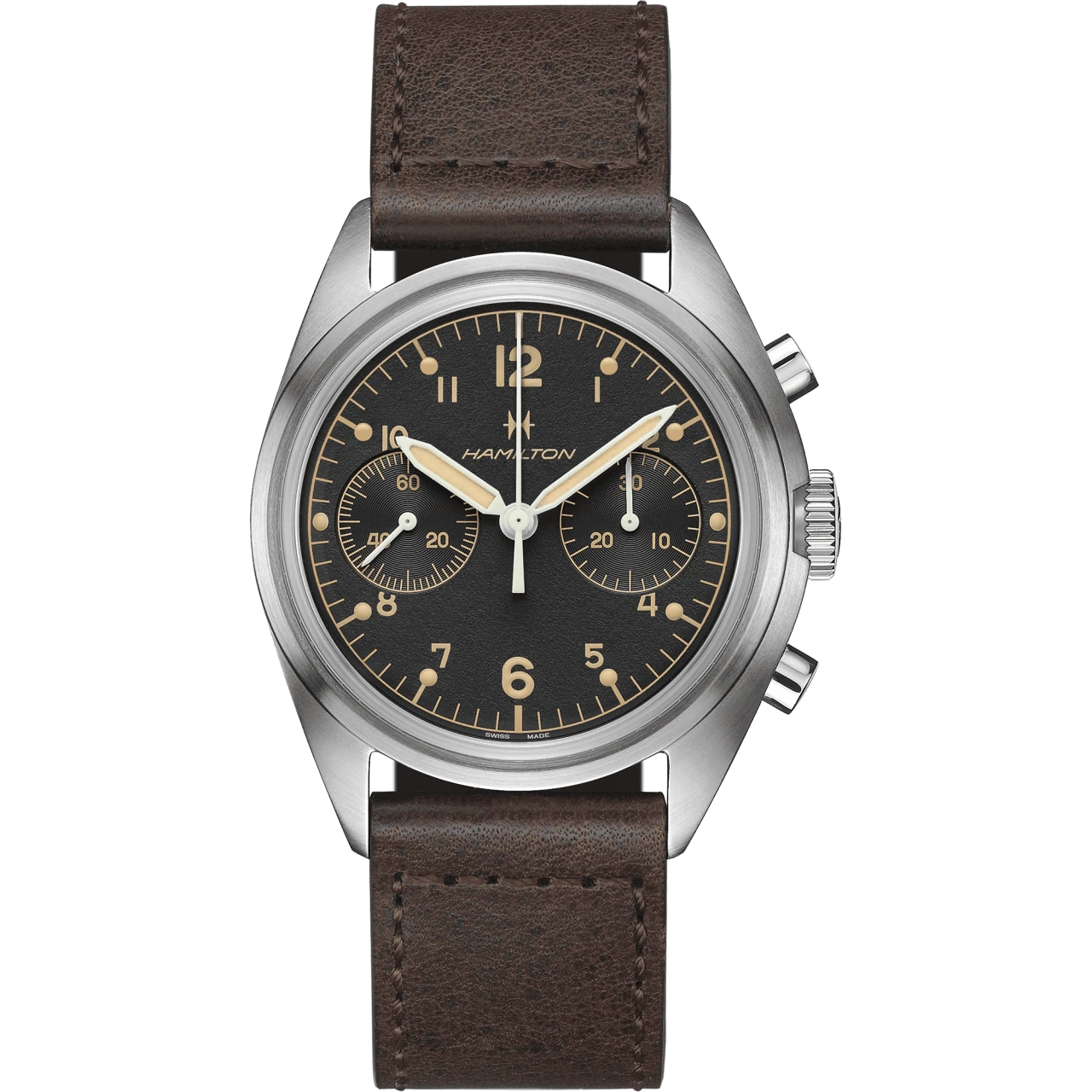 Hamilton Khaki Pilot Pioneer Mechanical Chrono H76409530 Men's Watch
