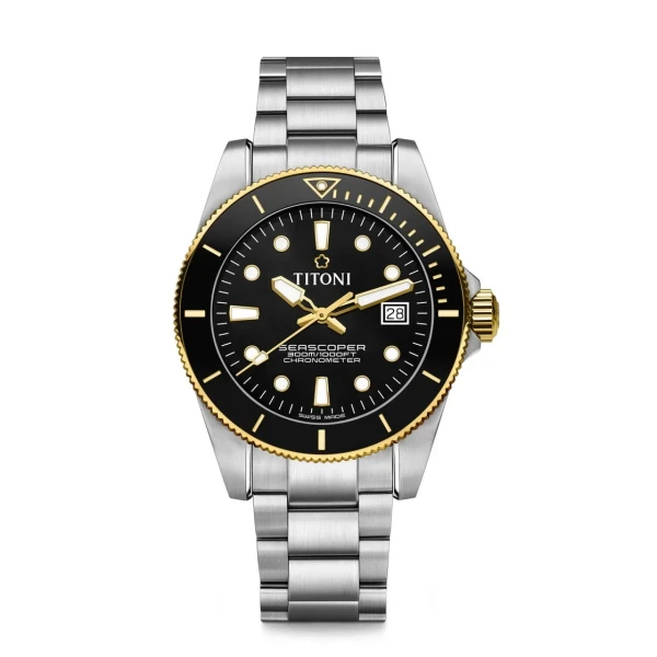 Titoni Seascoper men's watch 83300 SYS-BK-248