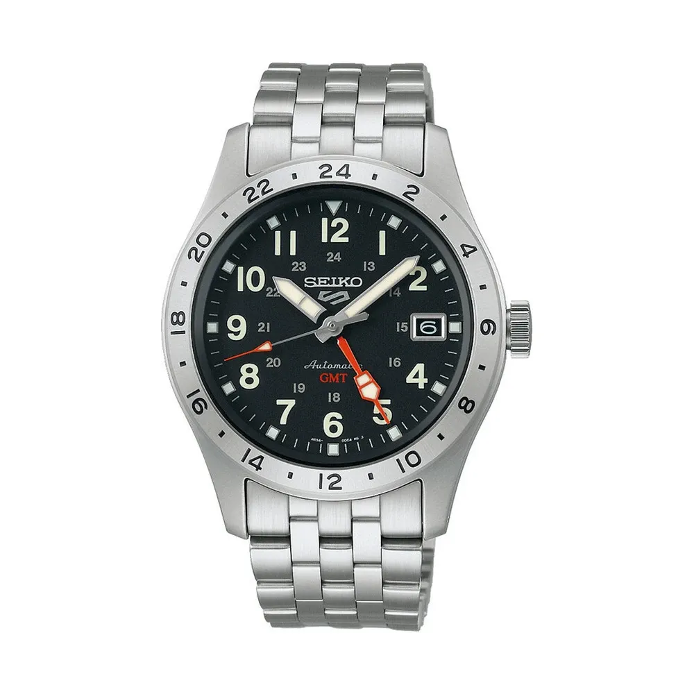 Seiko SSK023K1 5 Sports GMT Field Sports Style Men's Watch