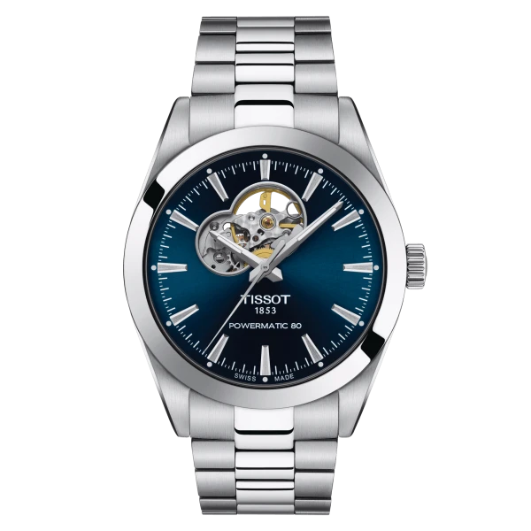 Tissot Gentleman Powermatic 80 Open Heart Men's Watch T127.407.11.041.01