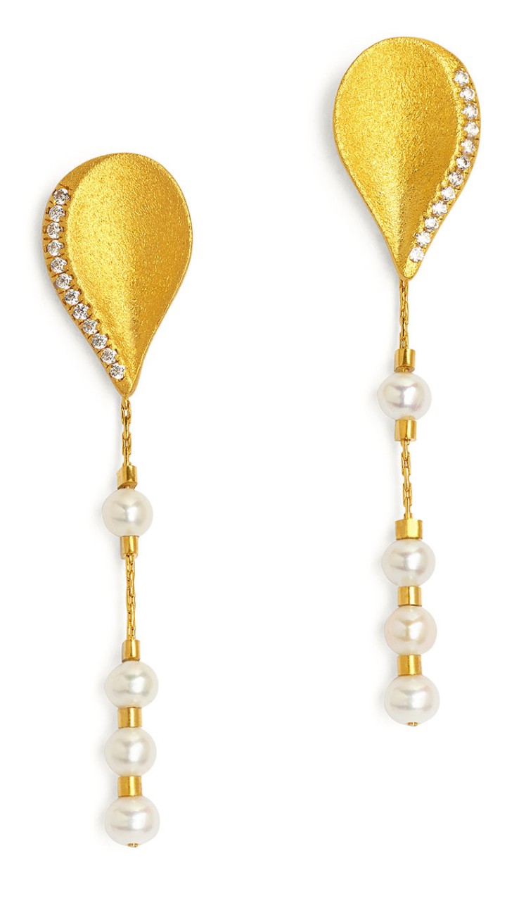 Bernd Wolf Aquitania freshwater pearl 925 sterling silver 15538656