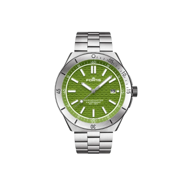 Fortis Marinemaster M-40 Woodpecker Green Men's Watch F8120008