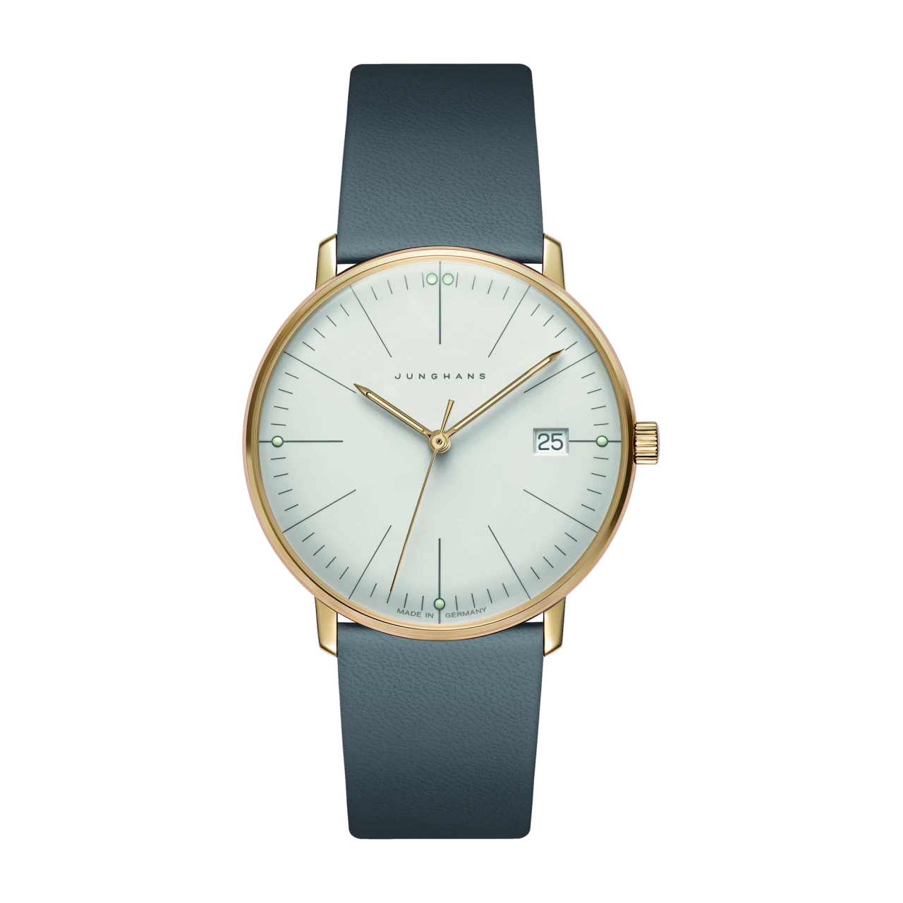 Junghans max bill ladies sapphire glass ladies watch 047/7853.02
