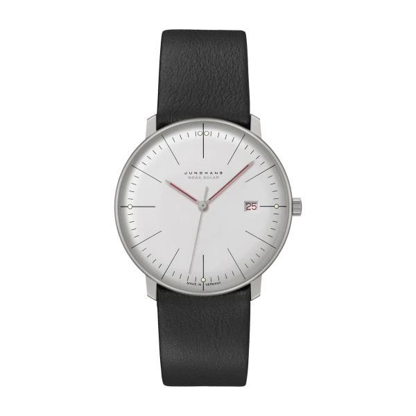 Junghans Max Bill Mega Solar Bauhaus men's watch 059/2326.02