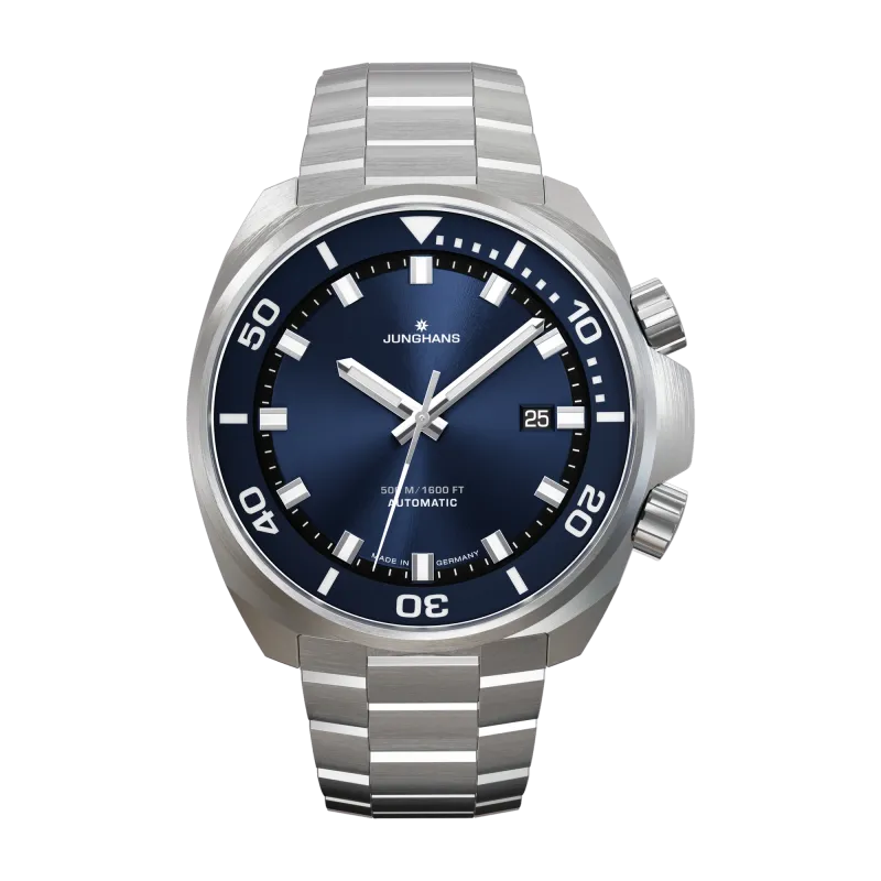 Junghans Aquaris Blue men's watch 27/4660.44