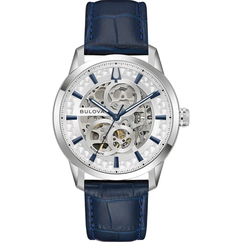 Bulova Sutton Skeleton men's watch 96A330