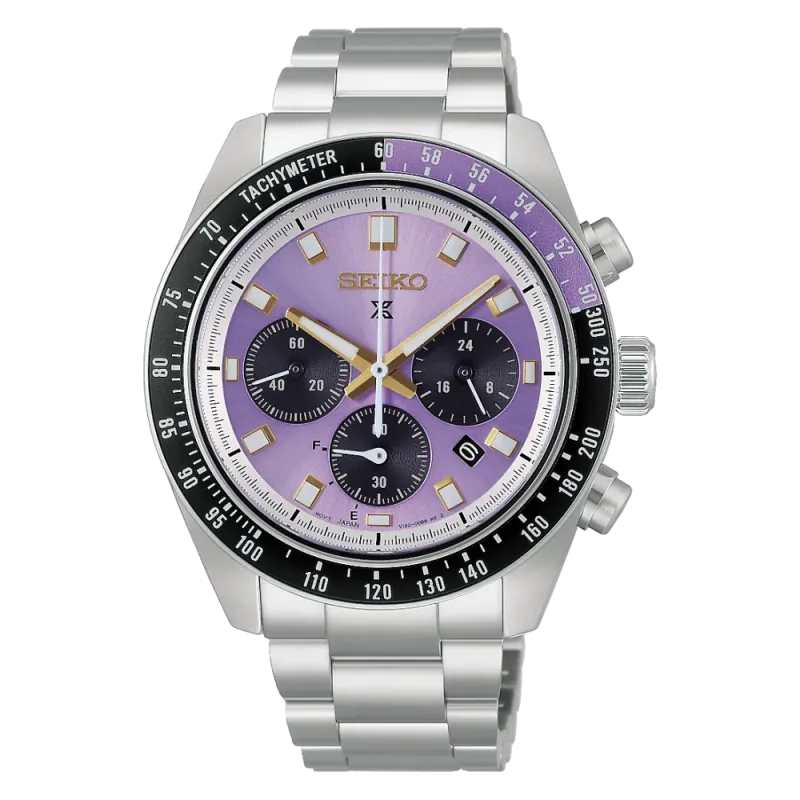 Seiko Prospex Speedtimer Solar Chronograph Seiko 145th Anniversary Limited Edition 41mm Men's Watch HBJ005P1