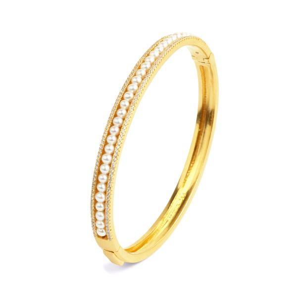 Bernd Wolf Alana freshwater pearl bangle, bracelet 63112656