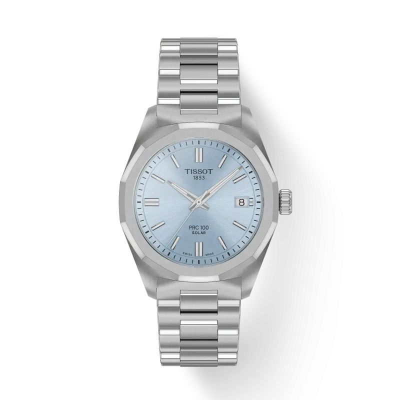 Tissot PRC 100 SOLAR QUARTZ 34MM Women's Watch T151.822.11.351.00