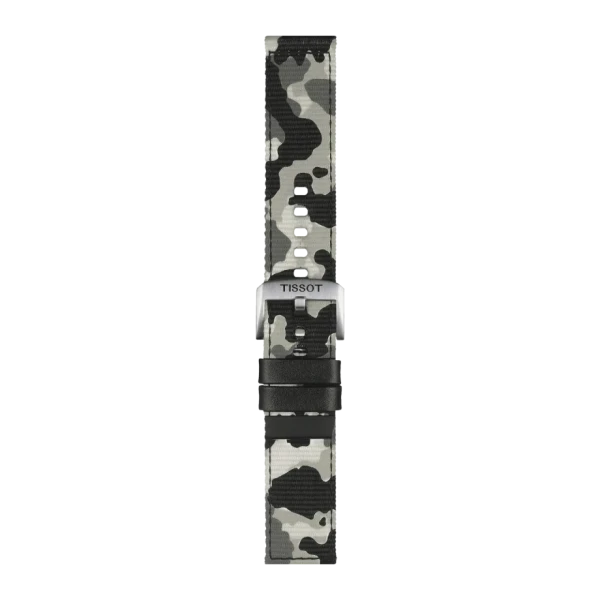 Tissot replacement bracelet textile camouflage
