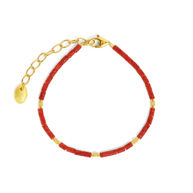 Bernd Wolf Cubiliani root coral 925 sterling silver 82040296-V21