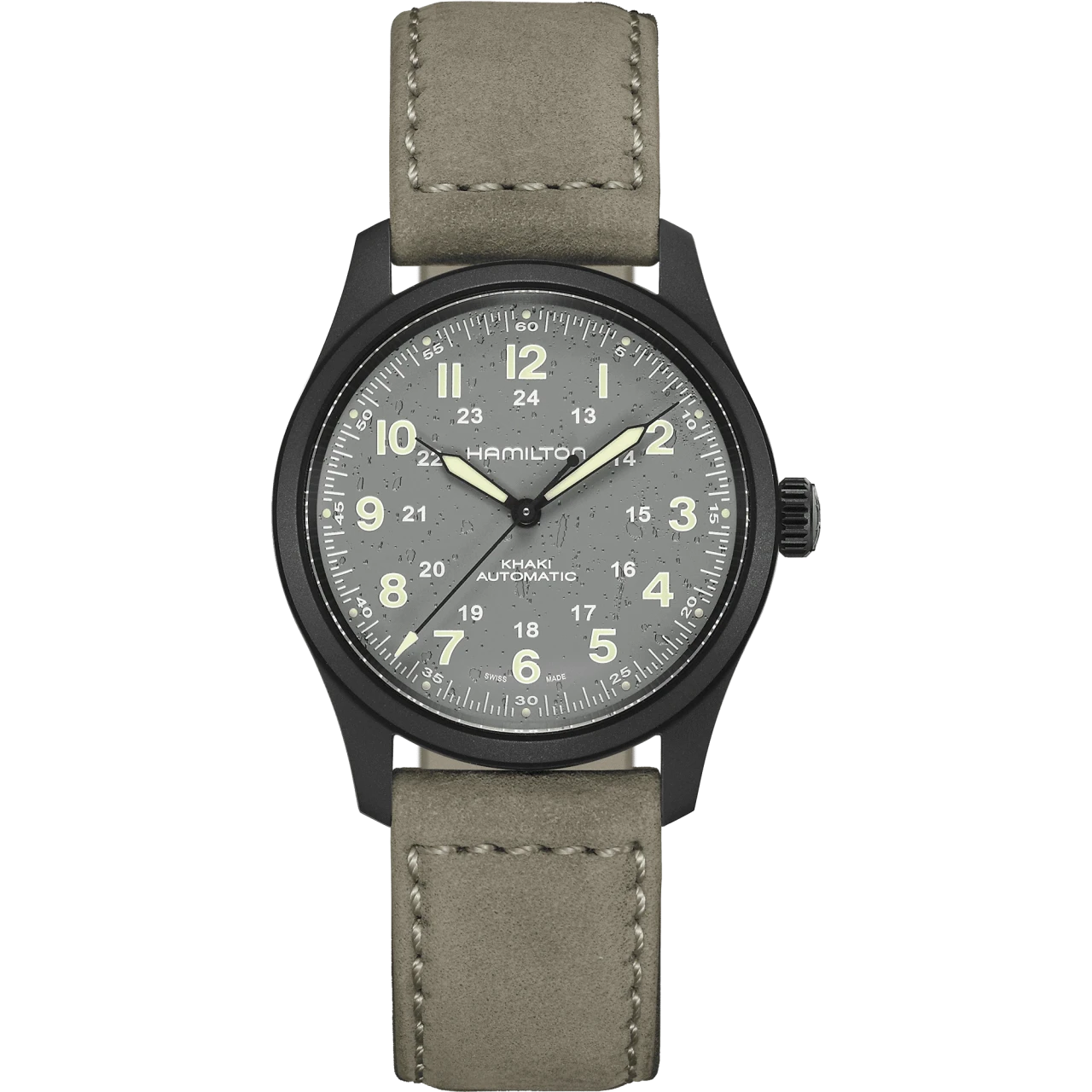 Hamilton Khaki Titanium Automatic H70215880 Unisex Watch
