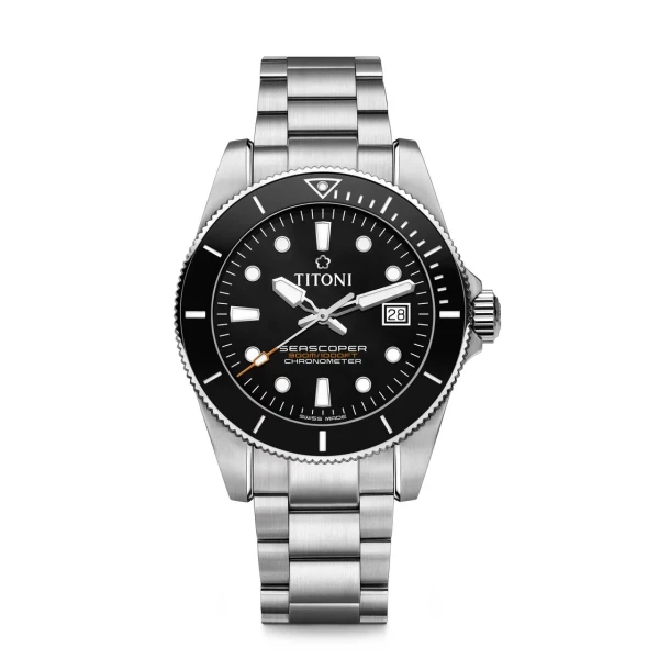 Titoni Seascoper 300 men's watch 83300 S-BK-702