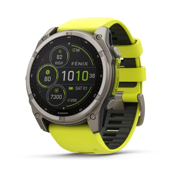 Garmin fēnix® 8 - 51 mm Solar Sapphire Graphite/Titanium Titan 010-02907-21