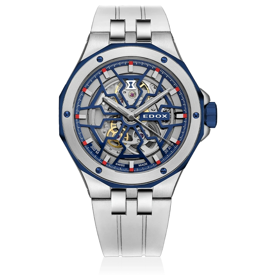 Edox Delfin Mecano men's watch 85303 357BUCAB BUIRB