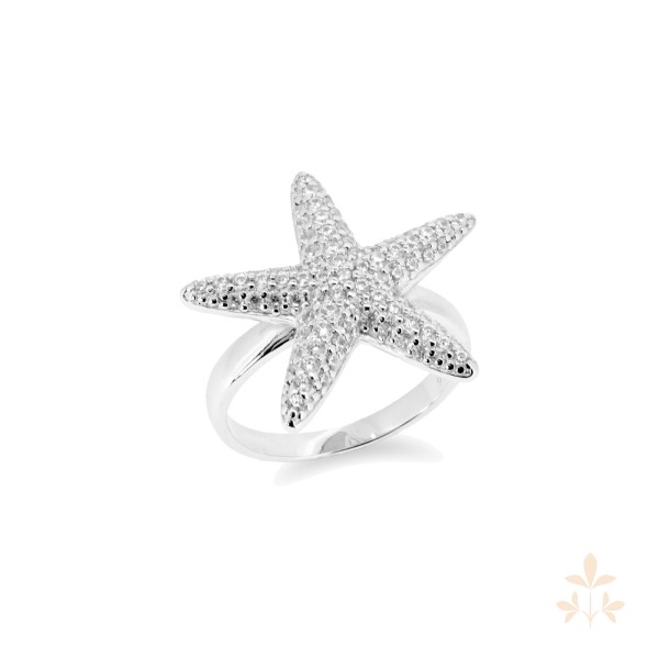 At the time Celine starfish ring SZA-1990-200-52