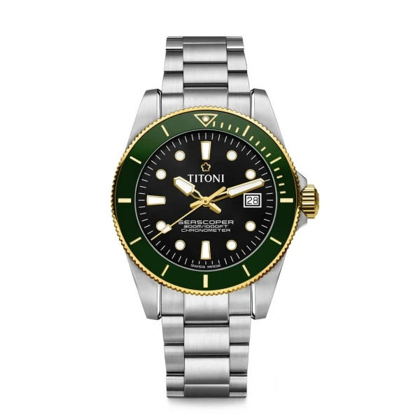Titoni Seascoper men's watch 83300 SYS-GN-248