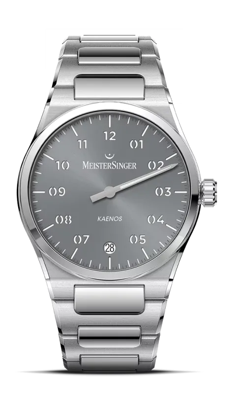 MeisterSinger Kaenos Sun-Brushed Grey Men's Watch KS927