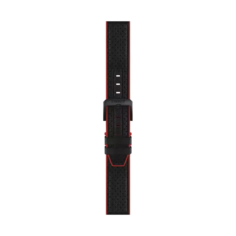 Tissot PR 100 Chrono Classic leather strap black 20 mm