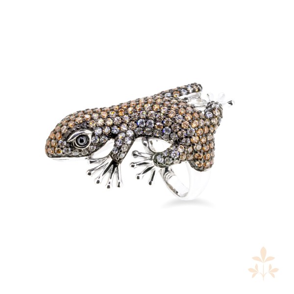 At the time Willy Salamander Ring SZA-1990-176-M