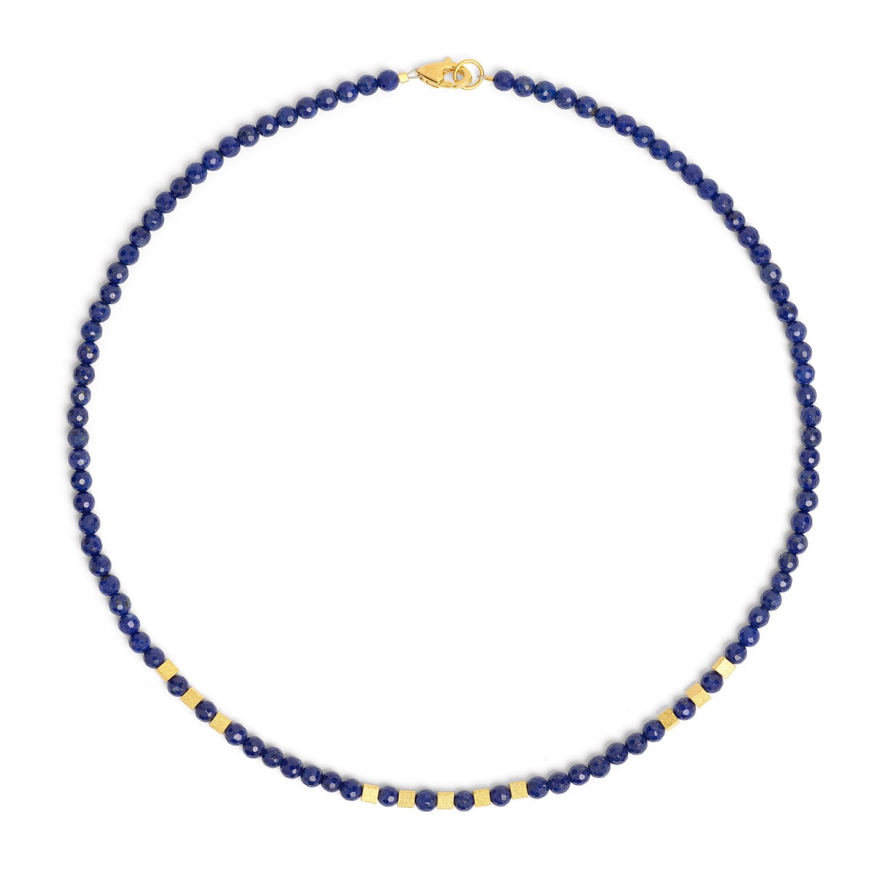 Bernd Wolf Cubenia necklace lapis lazuli 925 sterling silver 84435236-V46