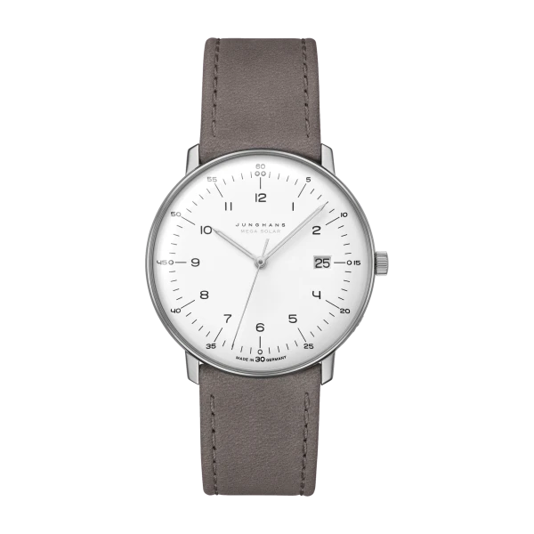 Junghans max bill MEGA solar sapphire glass men's watch 059/2021.02