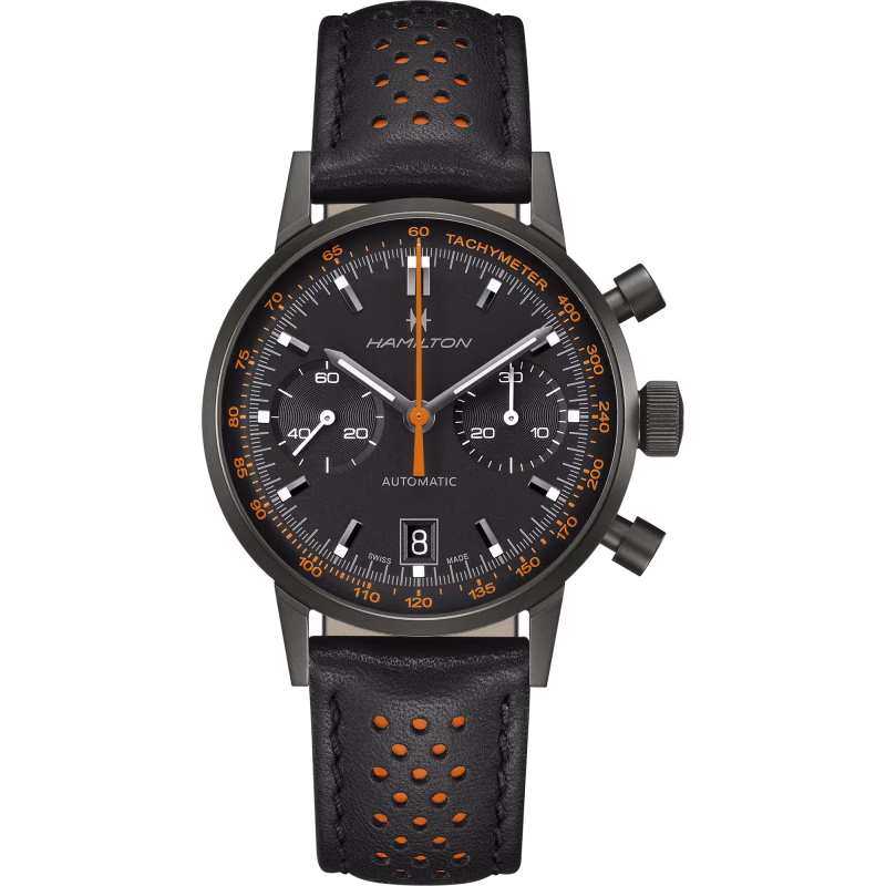 Hamilton Intra-Matic Auto Chrono 40 mm red H38446732