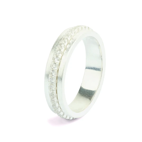Bernd Wolf Turnaround Zirconia 925 Sterling Silver 54051154-056