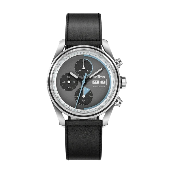 Fortis Stratoliner S-41 Cosmic Gray Men's Watch F2340016