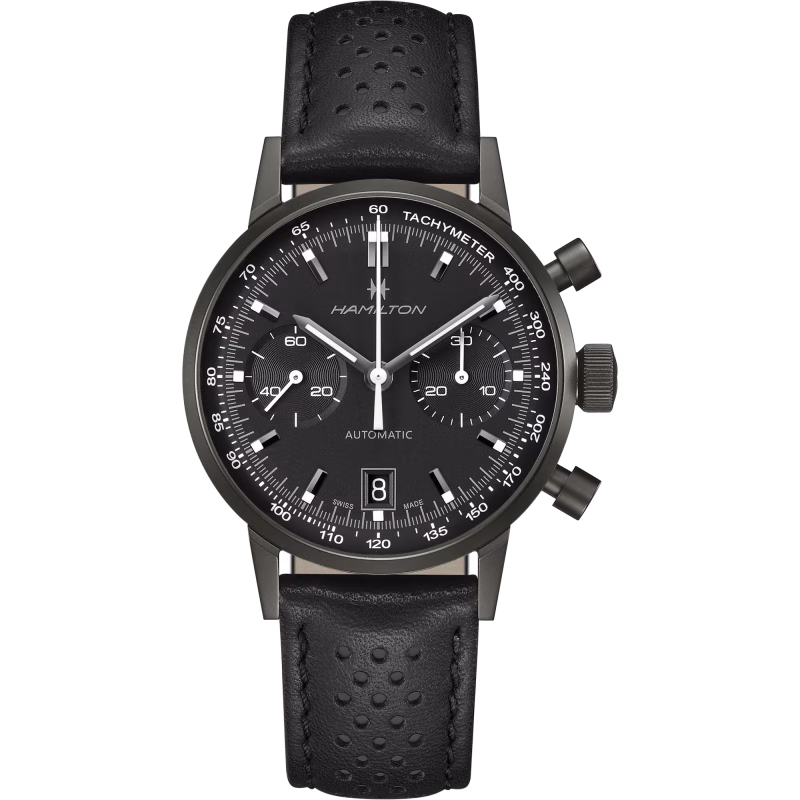 Hamilton Intra-Matic Auto Chrono 40 mm white # H38446730