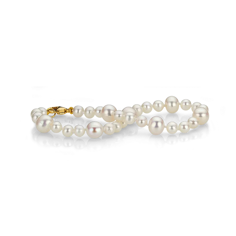 CEM women's jewelry bracelet freshwater cultured pearl G5-00422B