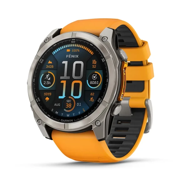 Garmin fēnix® 8 - 51 mm AMOLED Sapphire Graphite/Titanium Titan 010-02905-11