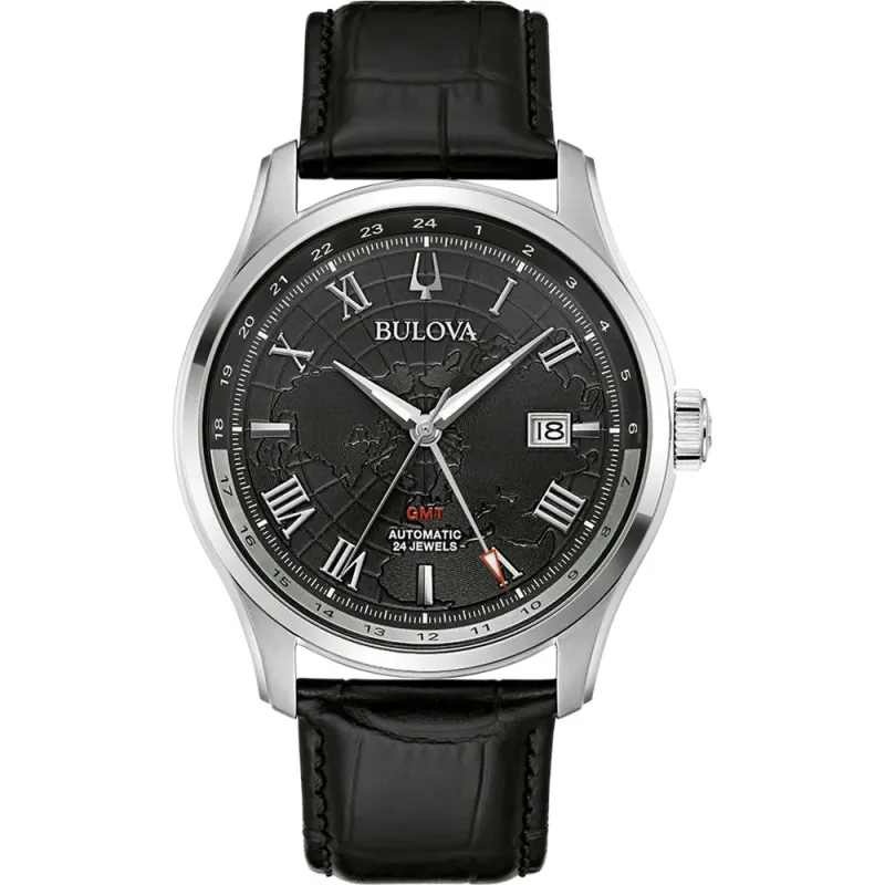 Bulova Wilton GMT men's watch 96B387