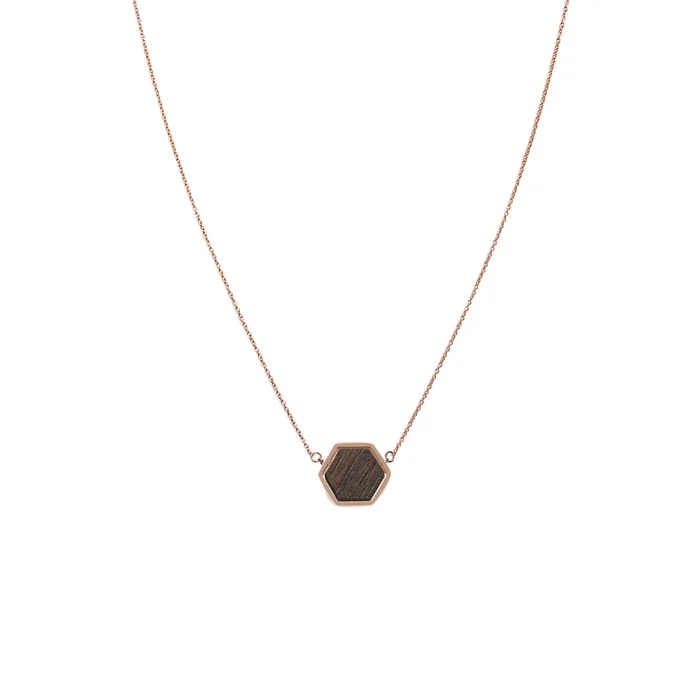 Kerbholz Women's Jewelery Hexa Necklace GEOHEX5314