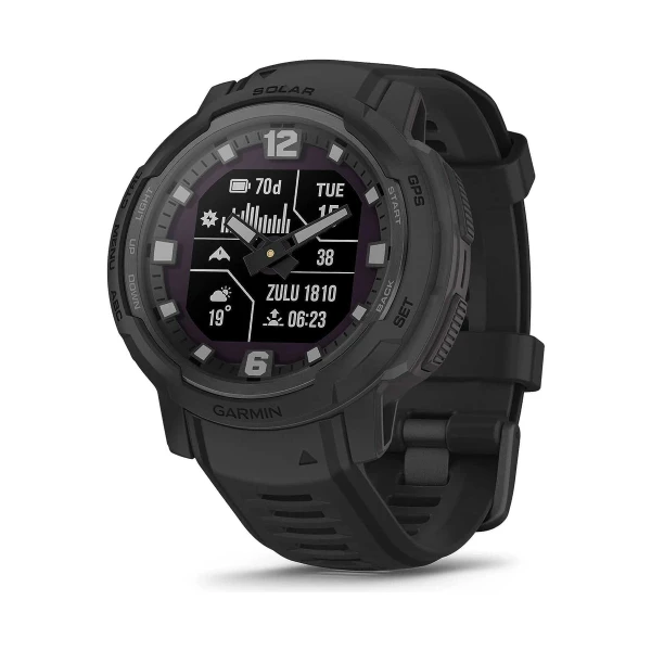 Garmin Instinct Crossover Solar Graphite Men's Watch 010-02730-01