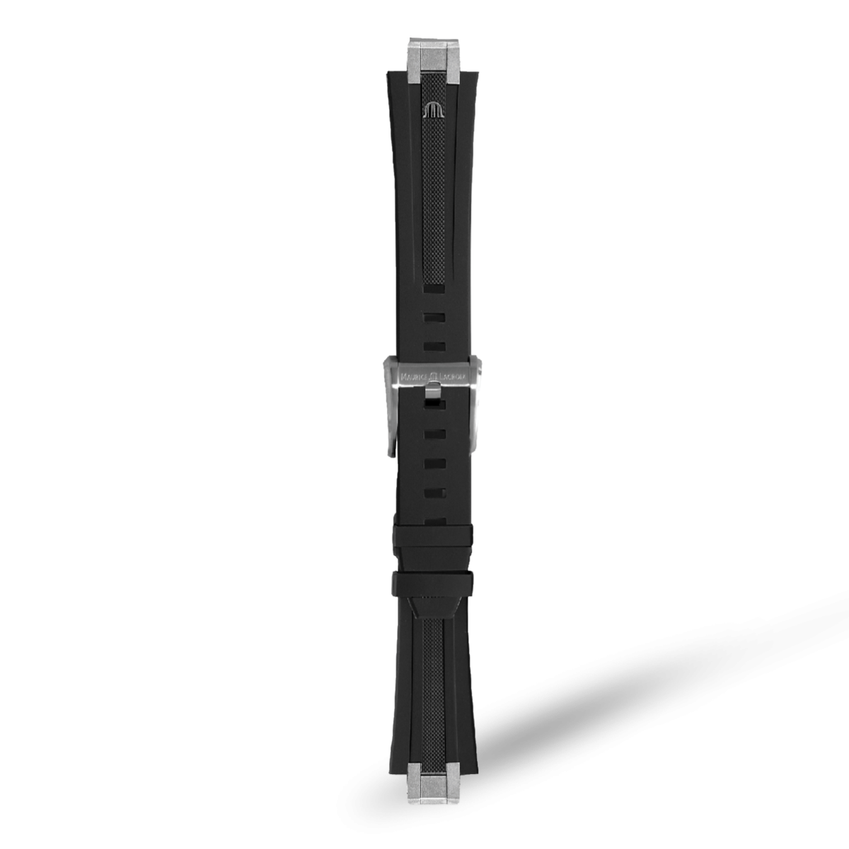 Maurice Lacroix Ersatzarmband Kautschuk Schwarz 25 mm ML822-005022