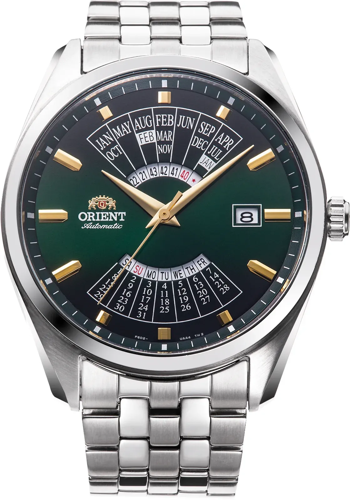 Orient Multi Year Calendar Automatic 44 mm Green Men's Watch RA-BA0002E30B